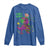 Mardi Gras Dino Long Sleeve Shirt Toddler Kids Boys Gift Mardi Grawr