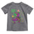 Mardi Gras Dino Toddler T Shirt Toddler Kids Boys Gift Mardi Grawr