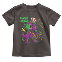 Mardi Gras Dino Toddler T Shirt Toddler Kids Boys Gift Mardi Grawr