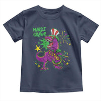 Mardi Gras Dino Toddler T Shirt Toddler Kids Boys Gift Mardi Grawr