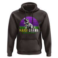 Mardi Grawr Dinosaur Hoodie Toddler Kids Boys Gift
