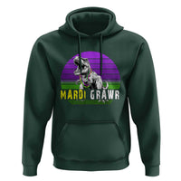 Mardi Grawr Dinosaur Hoodie Toddler Kids Boys Gift