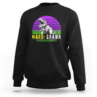 Mardi Grawr Dinosaur Sweatshirt Toddler Kids Boys Gift