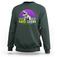 Mardi Grawr Dinosaur Sweatshirt Toddler Kids Boys Gift