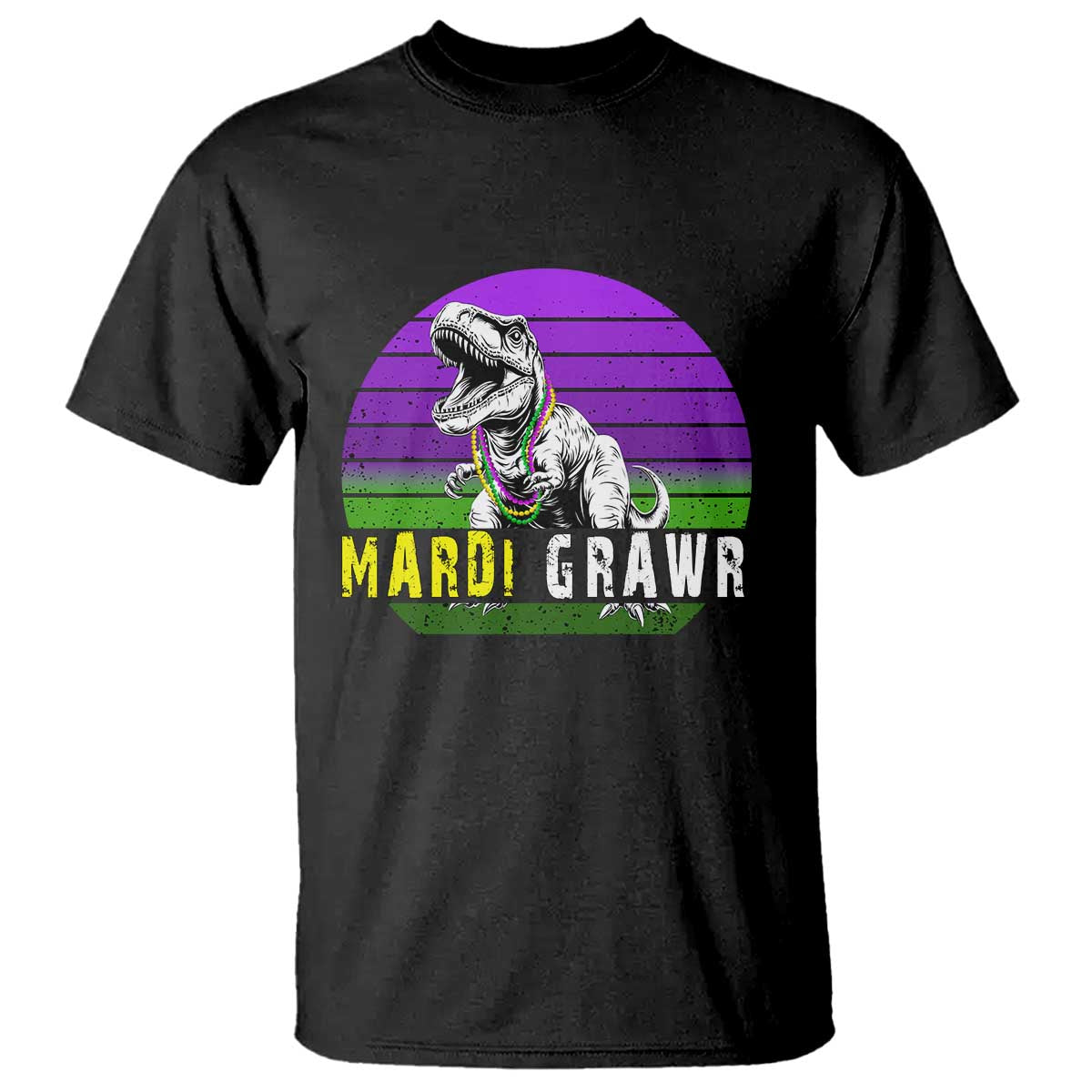 Mardi Grawr Dinosaur T Shirt Toddler Kids Boys Gift