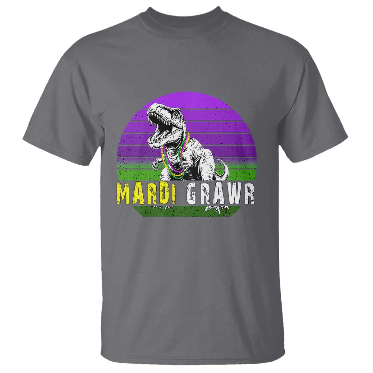 Mardi Grawr Dinosaur T Shirt Toddler Kids Boys Gift