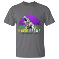 Mardi Grawr Dinosaur T Shirt Toddler Kids Boys Gift