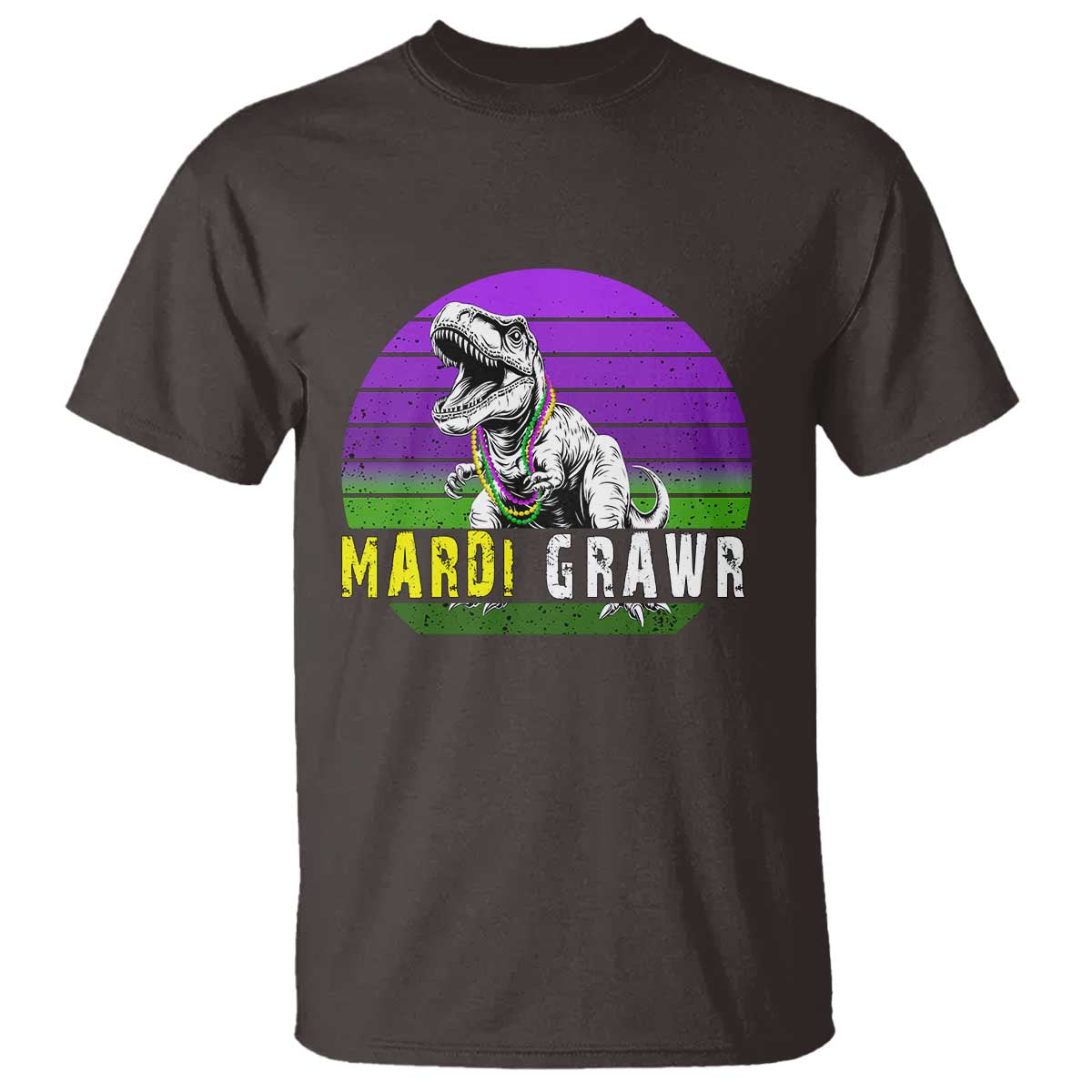 Mardi Grawr Dinosaur T Shirt Toddler Kids Boys Gift