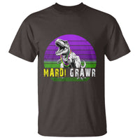 Mardi Grawr Dinosaur T Shirt Toddler Kids Boys Gift