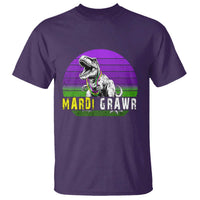 Mardi Grawr Dinosaur T Shirt Toddler Kids Boys Gift