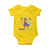 Mardi Gras Dinosaur Baby Onesie Dino Mardi Grawr Firework