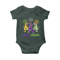 Mardi Gras Dinosaur Baby Onesie Dino Mardi Grawr Firework