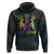 Mardi Gras Dinosaur Hoodie T-Rex Dino Mardi Grawr Firework