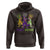 Mardi Gras Dinosaur Hoodie T-Rex Dino Mardi Grawr Firework