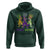 Mardi Gras Dinosaur Hoodie T-Rex Dino Mardi Grawr Firework
