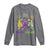 Mardi Gras Dinosaur Long Sleeve Shirt Dino Mardi Grawr Firework