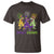 Mardi Gras Dinosaur T Shirt T-Rex Dino Mardi Grawr Firework