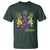 Mardi Gras Dinosaur T Shirt T-Rex Dino Mardi Grawr Firework