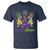Mardi Gras Dinosaur T Shirt T-Rex Dino Mardi Grawr Firework