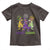 Mardi Gras Dinosaur Toddler T Shirt Dino Mardi Grawr Firework