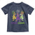 Mardi Gras Dinosaur Toddler T Shirt Dino Mardi Grawr Firework