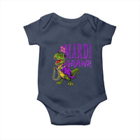 Dinosaur Mardi Gras Baby Onesie Funny Meme New Orleans Party Custume Beads - Wonder Print Shop