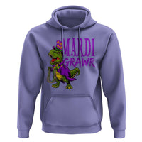 Dinosaur Mardi Gras Hoodie Funny Meme New Orleans Party Custume Beads - Wonder Print Shop