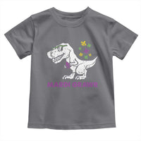 Mardi Gras Grawr Dinosaur Toddler T Shirt Fat Tuesday Kids
