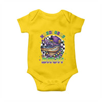 Bruh Mardi Gras Crocodile Baby Onesie Alligator Costume Teens Boys Kids