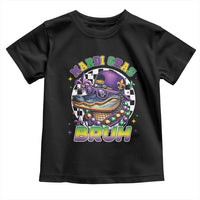 Bruh Mardi Gras Crocodile Toddler T Shirt Alligator Costume Teens Boys Kids
