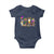 Mardi Gras Drinking Party Baby Onesie Fat Tuesday Wine Beads Carnival