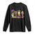 Mardi Gras Drinking Party Long Sleeve Shirt Fat Tuesday Wine Beads Carnival