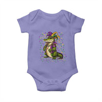 Mardigator Mardi Gras Baby Onesie Alligator Louisiana New Orleans Party Custume Beads - Wonder Print Shop