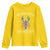 Mardi Gras Youth Sweatshirt The Carnival Social Club Louisiana Crawfish Glitter Print