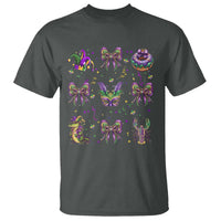 Mardi Gras Coquette T Shirt Glitter Print Louisiana New Orleans Party Custume Beads - Wonder Print Shop