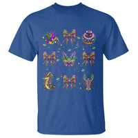 Mardi Gras Coquette T Shirt Glitter Print Louisiana New Orleans Party Custume Beads - Wonder Print Shop