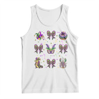 Mardi Gras Coquette Tank Top Glitter Print Louisiana New Orleans Party Custume Beads - Wonder Print Shop