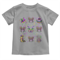 Mardi Gras Coquette Toddler T Shirt Glitter Print Louisiana New Orleans Party Custume Beads - Wonder Print Shop