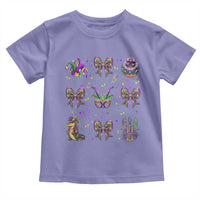 Mardi Gras Coquette Toddler T Shirt Glitter Print Louisiana New Orleans Party Custume Beads - Wonder Print Shop