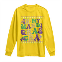 In My Mardi Gras Era Long Sleeve Shirt Carnival New Orleans Trip Glitter Print