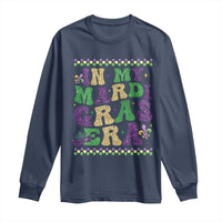 In My Mardi Gras Era Long Sleeve Shirt Carnival New Orleans Trip Glitter Print