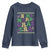 In My Mardi Gras Era Youth Sweatshirt Carnival New Orleans Trip Glitter Print
