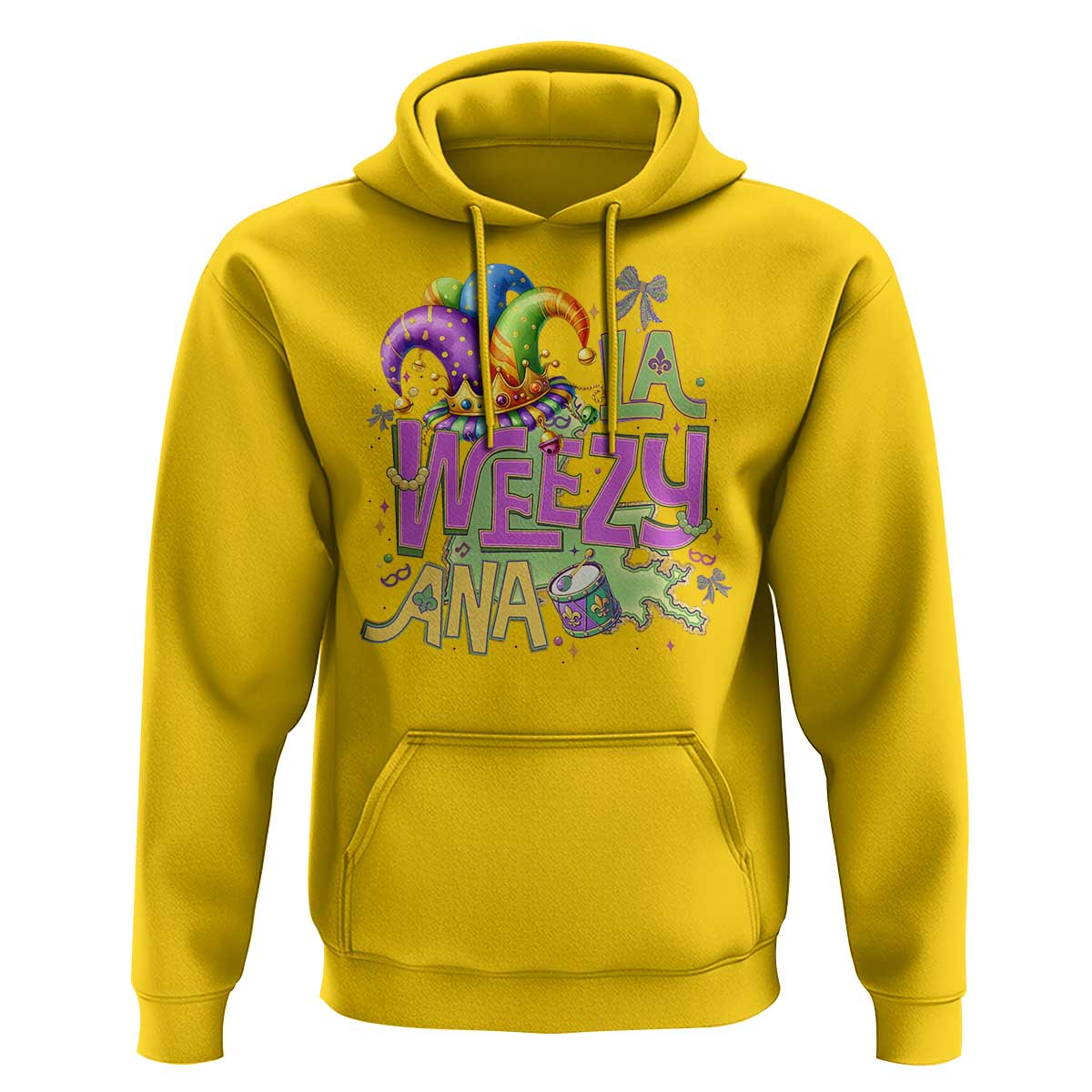 Funny Mardi Gras Hoodie La Weezy Ana