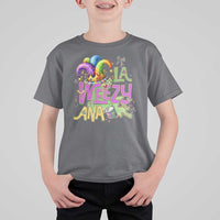 Funny Mardi Gras T Shirt For Kid La Weezy Ana