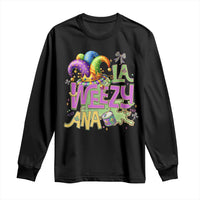 Funny Mardi Gras Long Sleeve Shirt La Weezy Ana