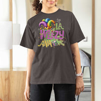 Funny Mardi Gras T Shirt For Women La Weezy Ana