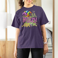 Funny Mardi Gras T Shirt For Women La Weezy Ana