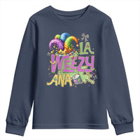 Funny Mardi Gras Youth Sweatshirt La Weezy Ana