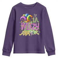 Funny Mardi Gras Youth Sweatshirt La Weezy Ana