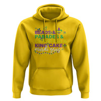 Beads Parades Crawfish King Cake Mardi Gras Hoodie